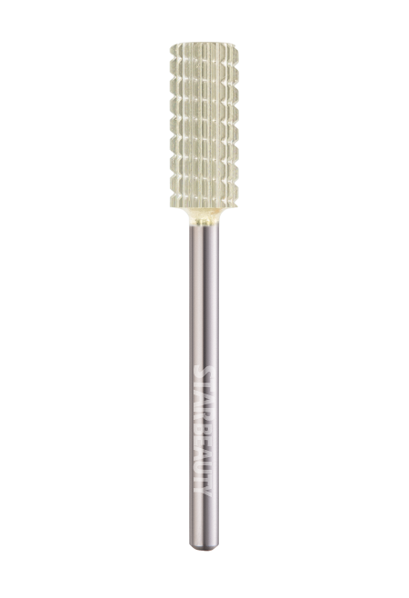 Small Cylinder The Shredder PVD Coated Nail Drill Bits(Rounded top)